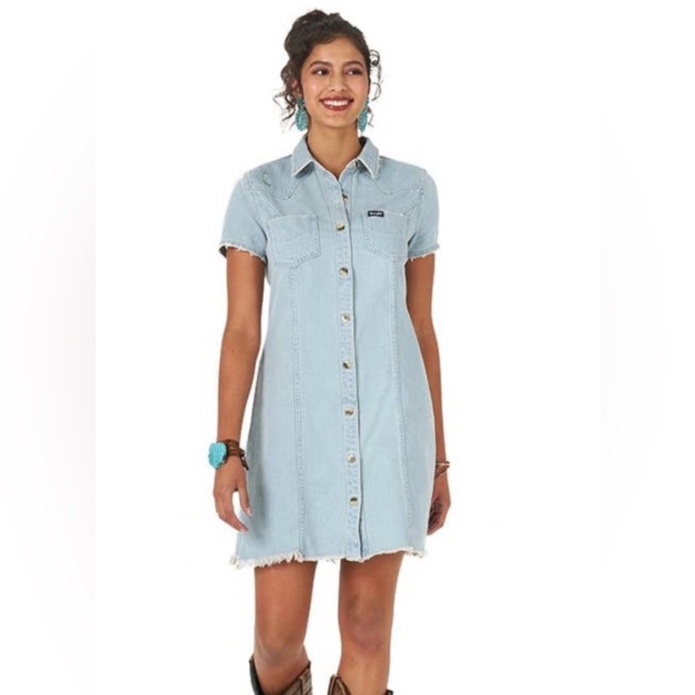 Wrangler retro denim dress